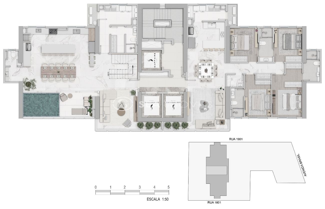 Apartamento, 4 quartos, 146 m² - Foto 21