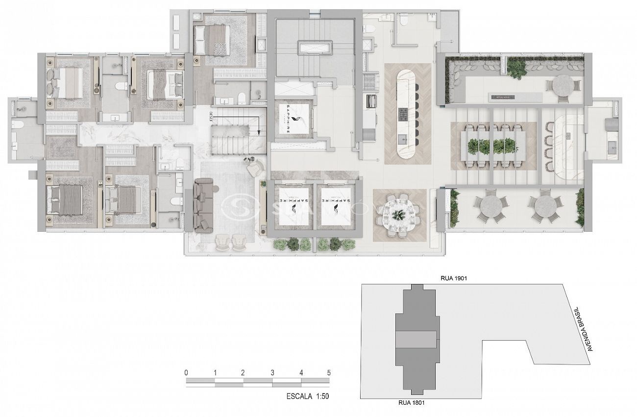 Apartamento, 4 quartos, 146 m² - Foto 22