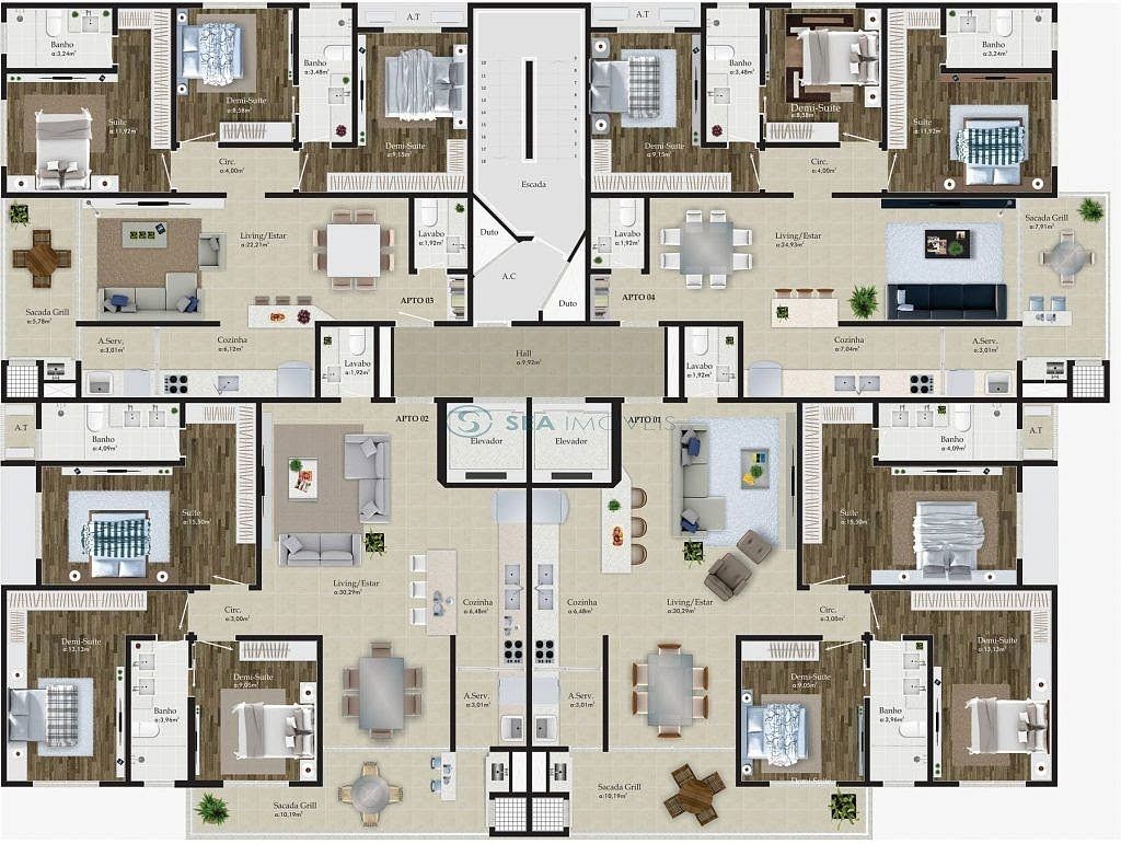Apartamento, 3 quartos, 98 m² - Foto 10
