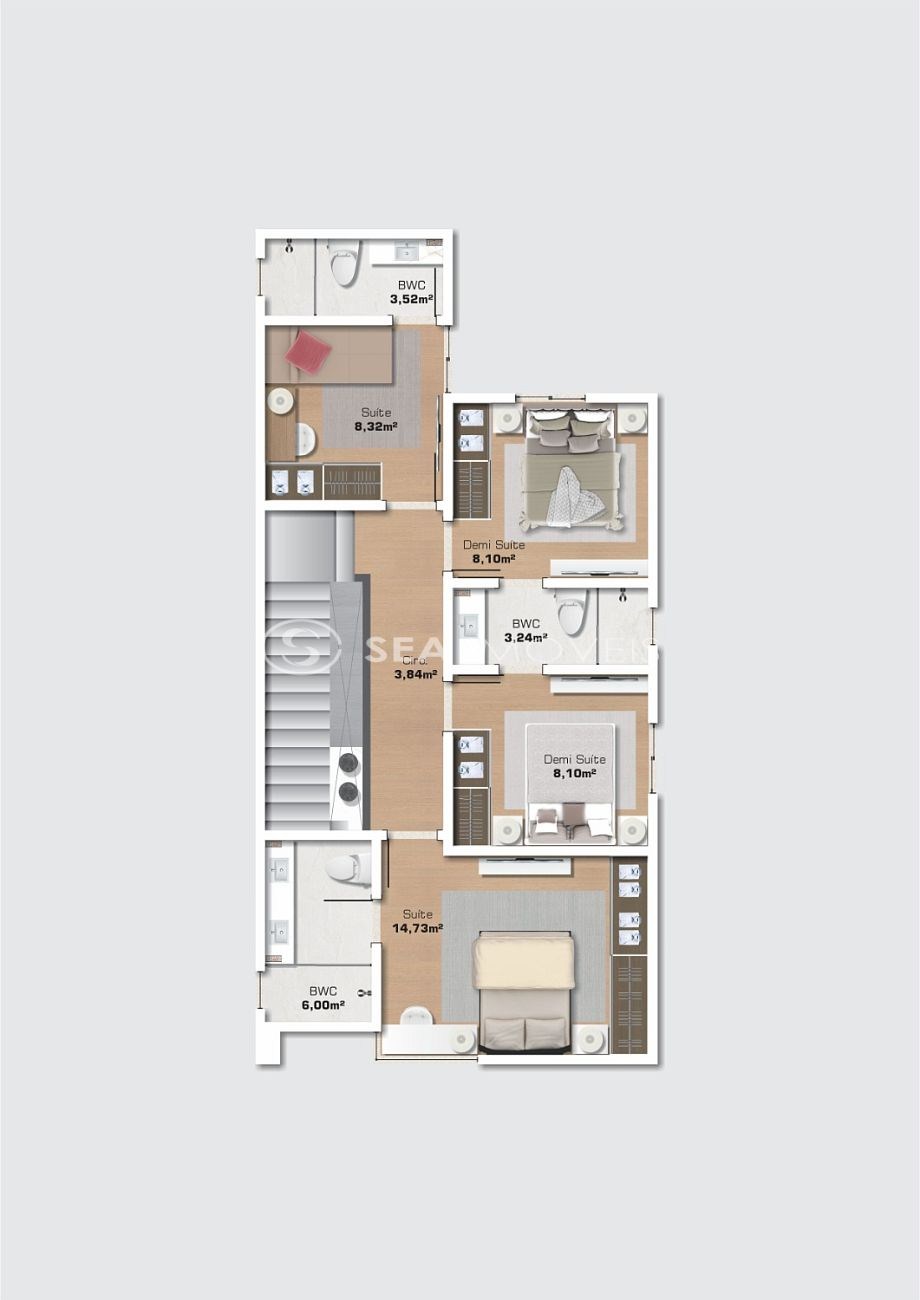 Casa, 4 quartos, 202 m² - Foto 9