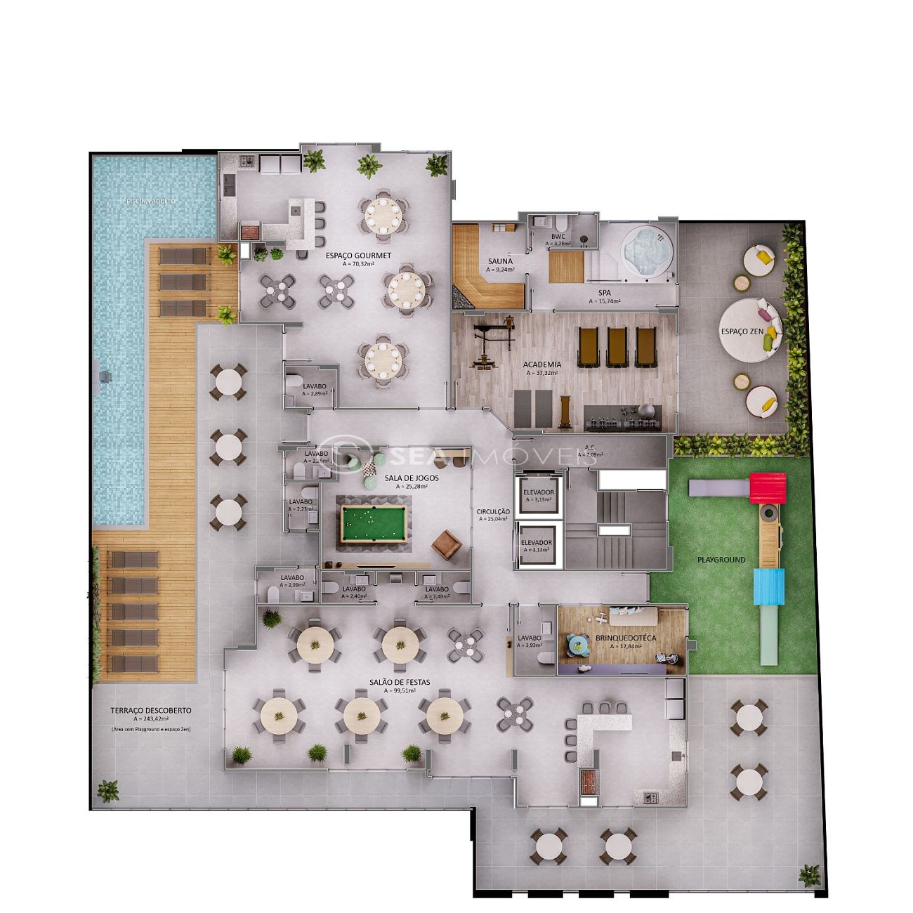 Apartamento, 2 quartos, 74 m² - Foto 26