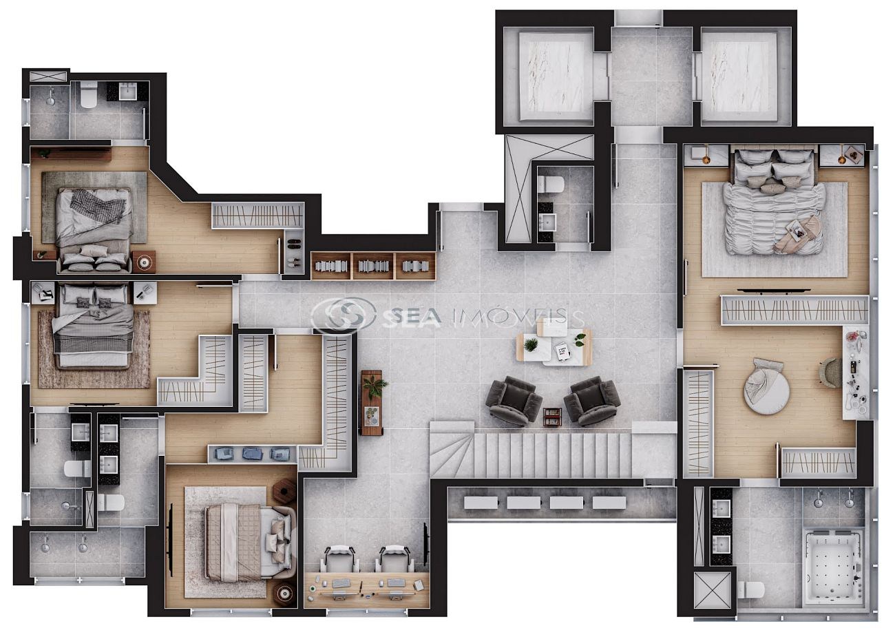 Apartamento, 4 quartos, 181 m² - Foto 28