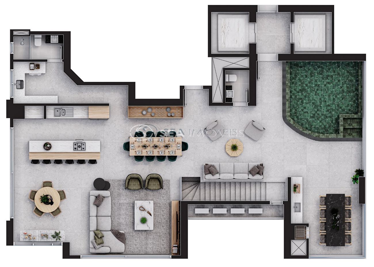 Apartamento, 4 quartos, 181 m² - Foto 29
