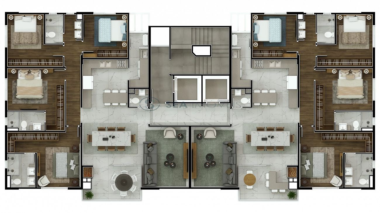 Apartamento, 4 quartos, 137 m² - Foto 9