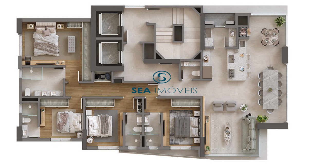 Apartamento, 4 quartos, 173 m² - Foto 29