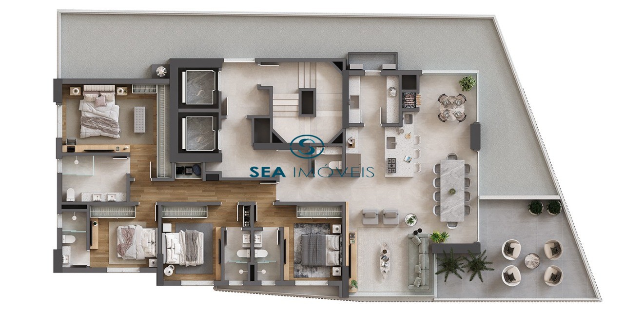 Apartamento, 4 quartos, 173 m² - Foto 30