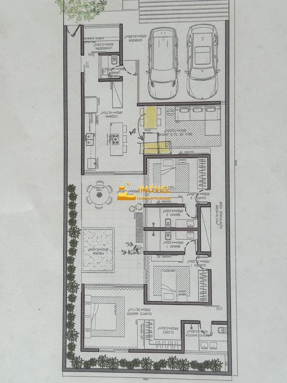 Casa, 3 quartos - Foto 2