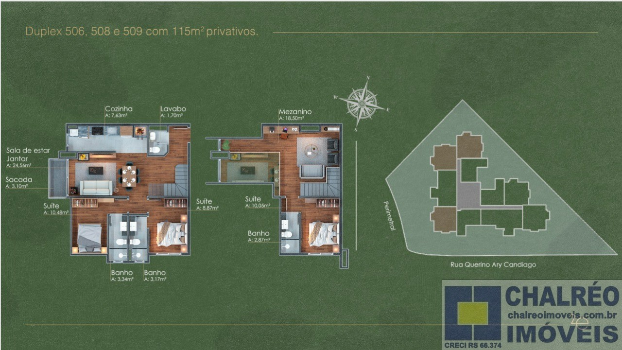 APARTAMENTO RESIDENCIAL em Gramado - RS, Candiago