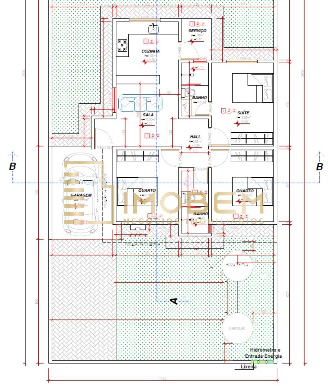Casa, 3 quartos - Foto 9