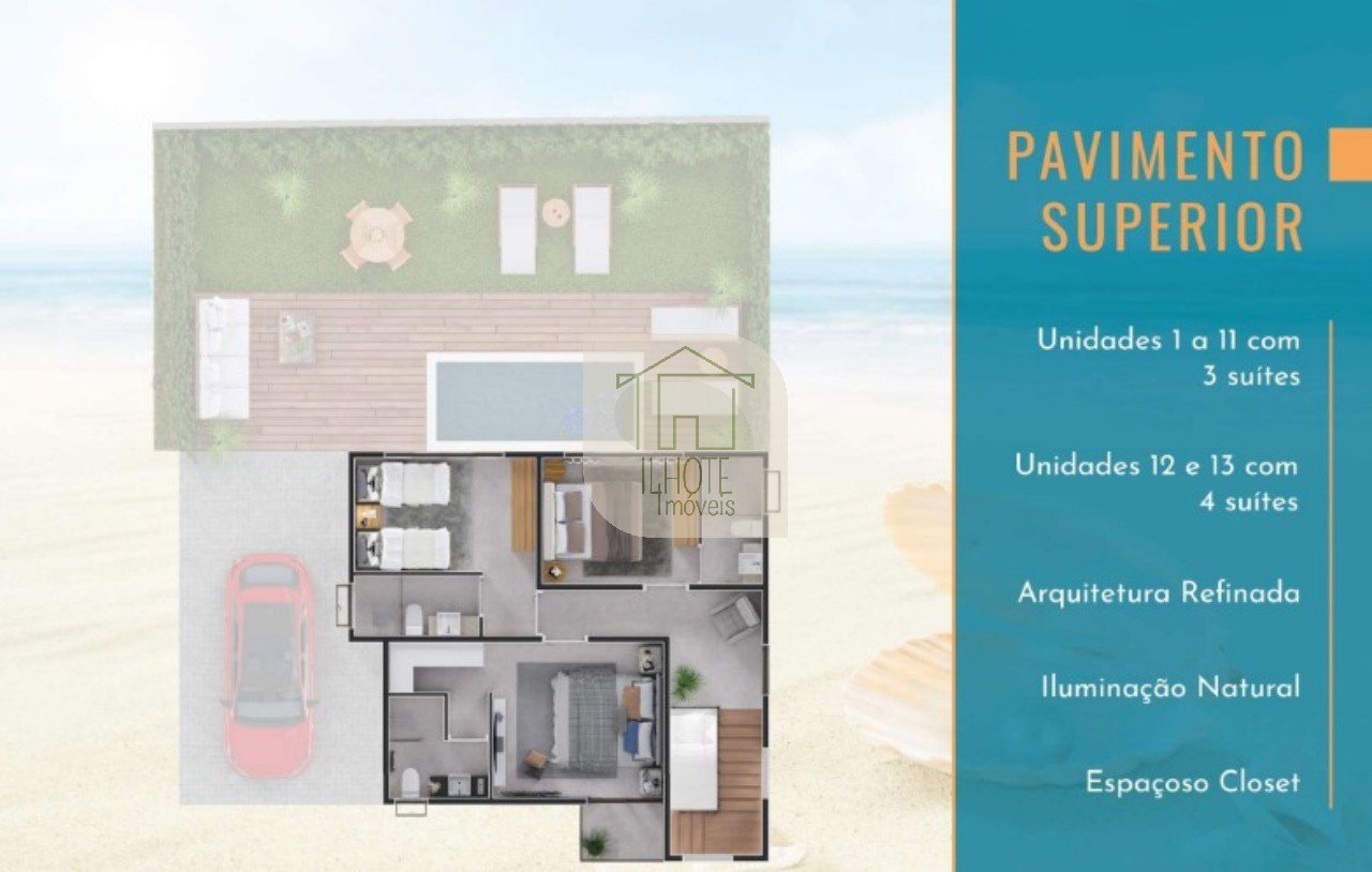 Casa de Condomínio, 4 quartos - Foto 10