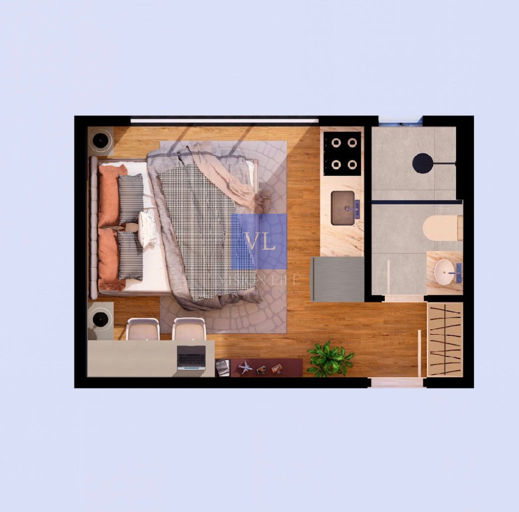 Kitnet-Studio, 16 m² - Foto 10
