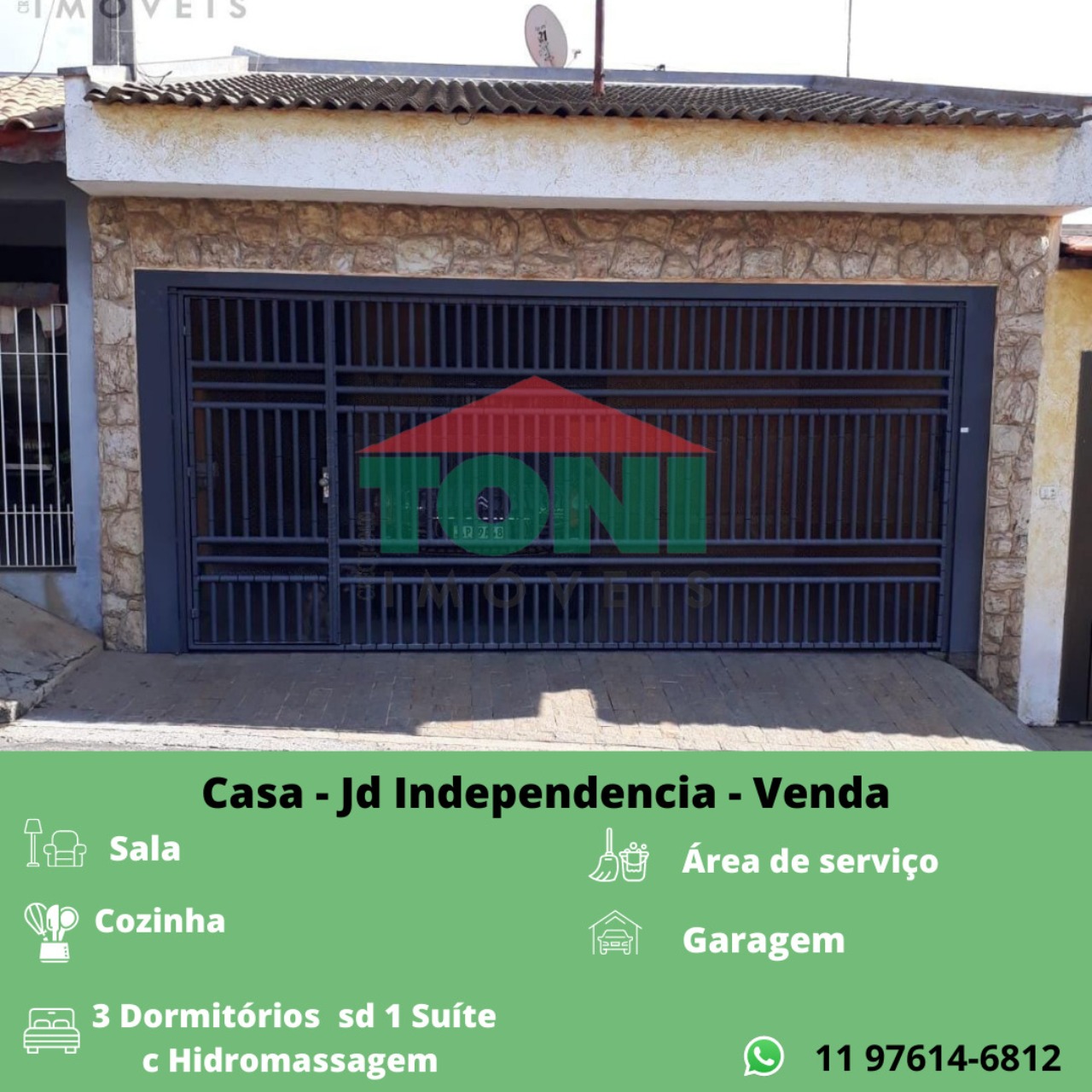 Casa, 3 quartos - Foto 1