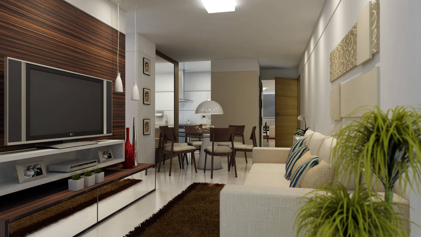 Apartamento à venda com 3 quartos, 70m² - Foto 1