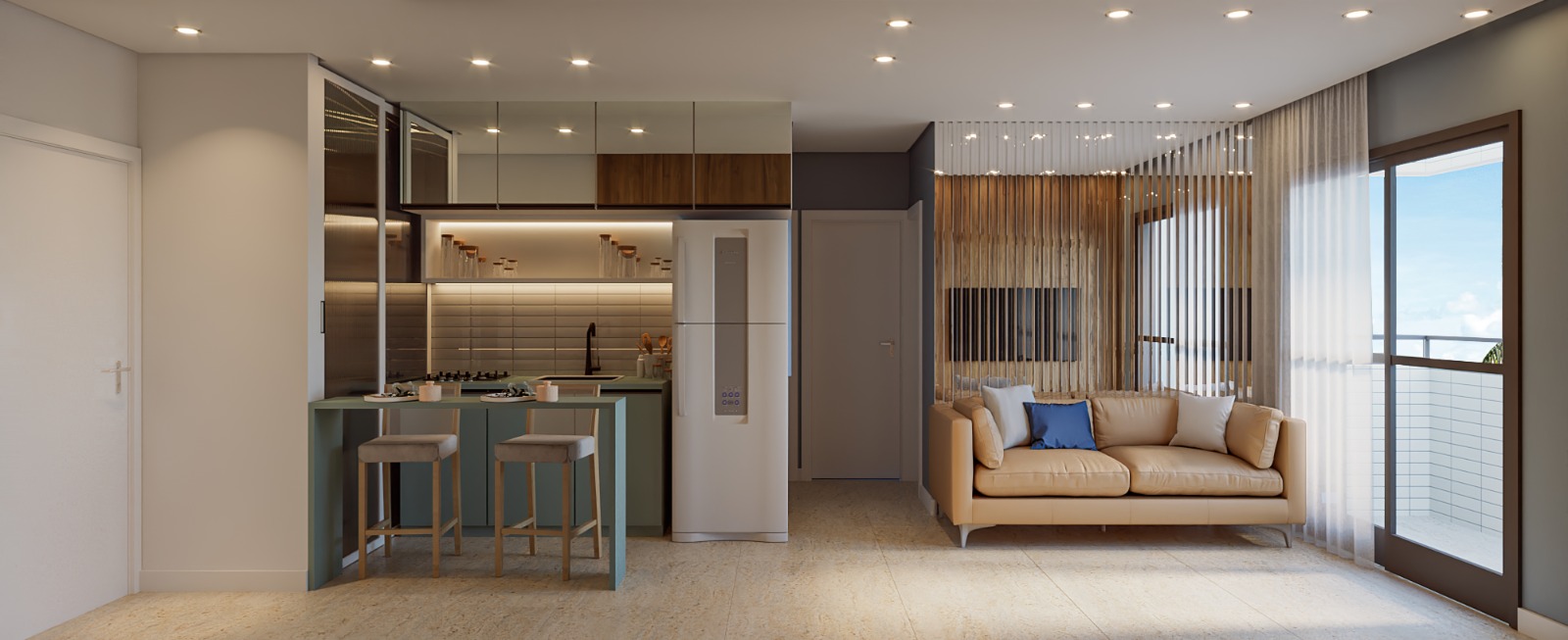 Apartamento à venda com 2 quartos, 46m² - Foto 5