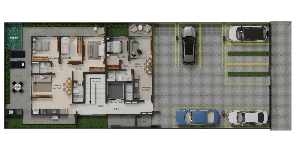 Cobertura, 2 quartos, 110 m² - Foto 11