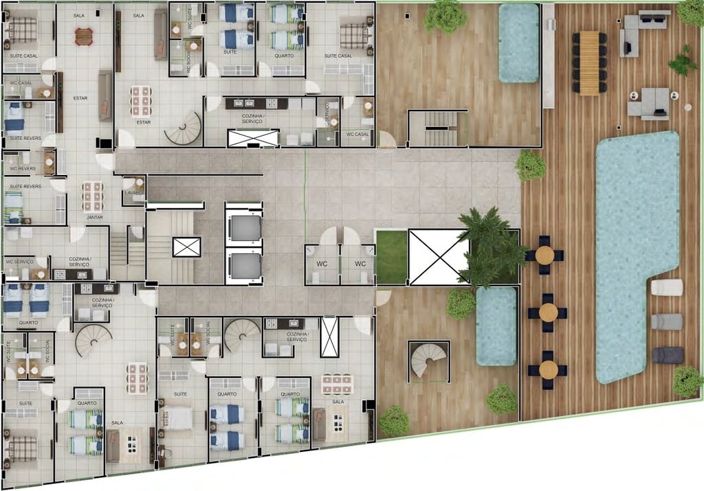 Apartamento, 1 quarto, 63 m² - Foto 15
