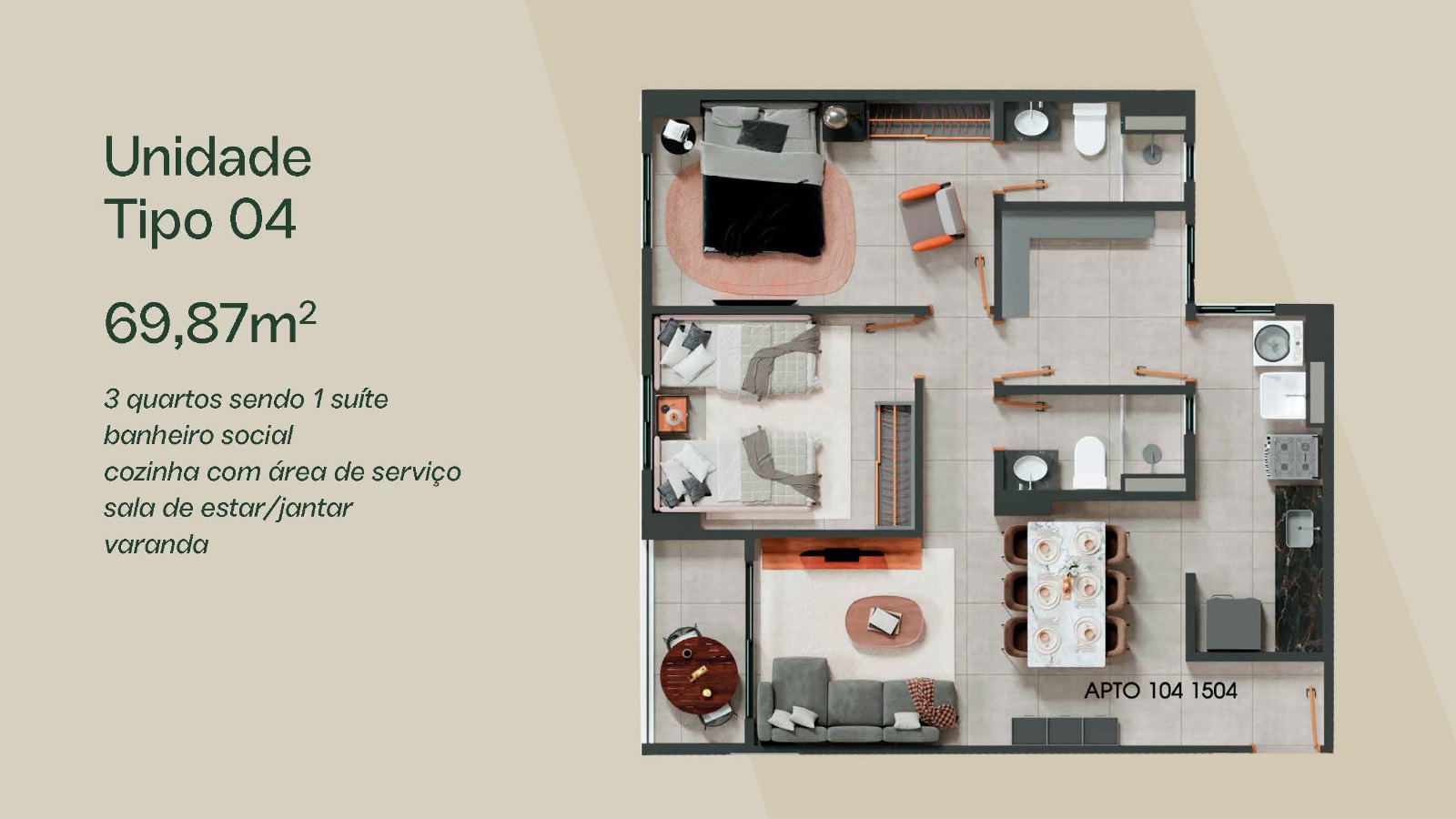 Apartamento à venda com 3 quartos, 70m² - Foto 29