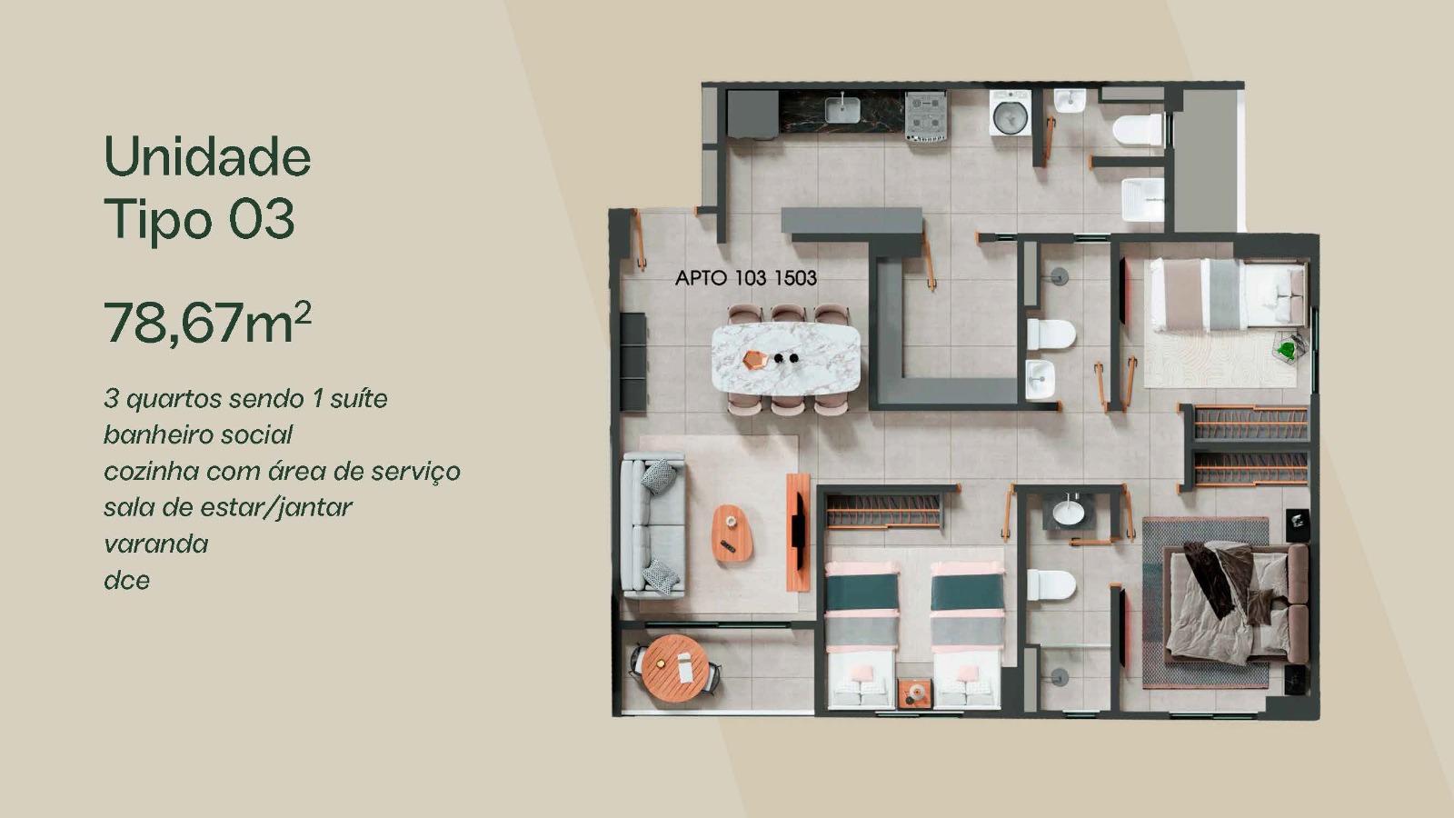 Apartamento à venda com 3 quartos, 70m² - Foto 48