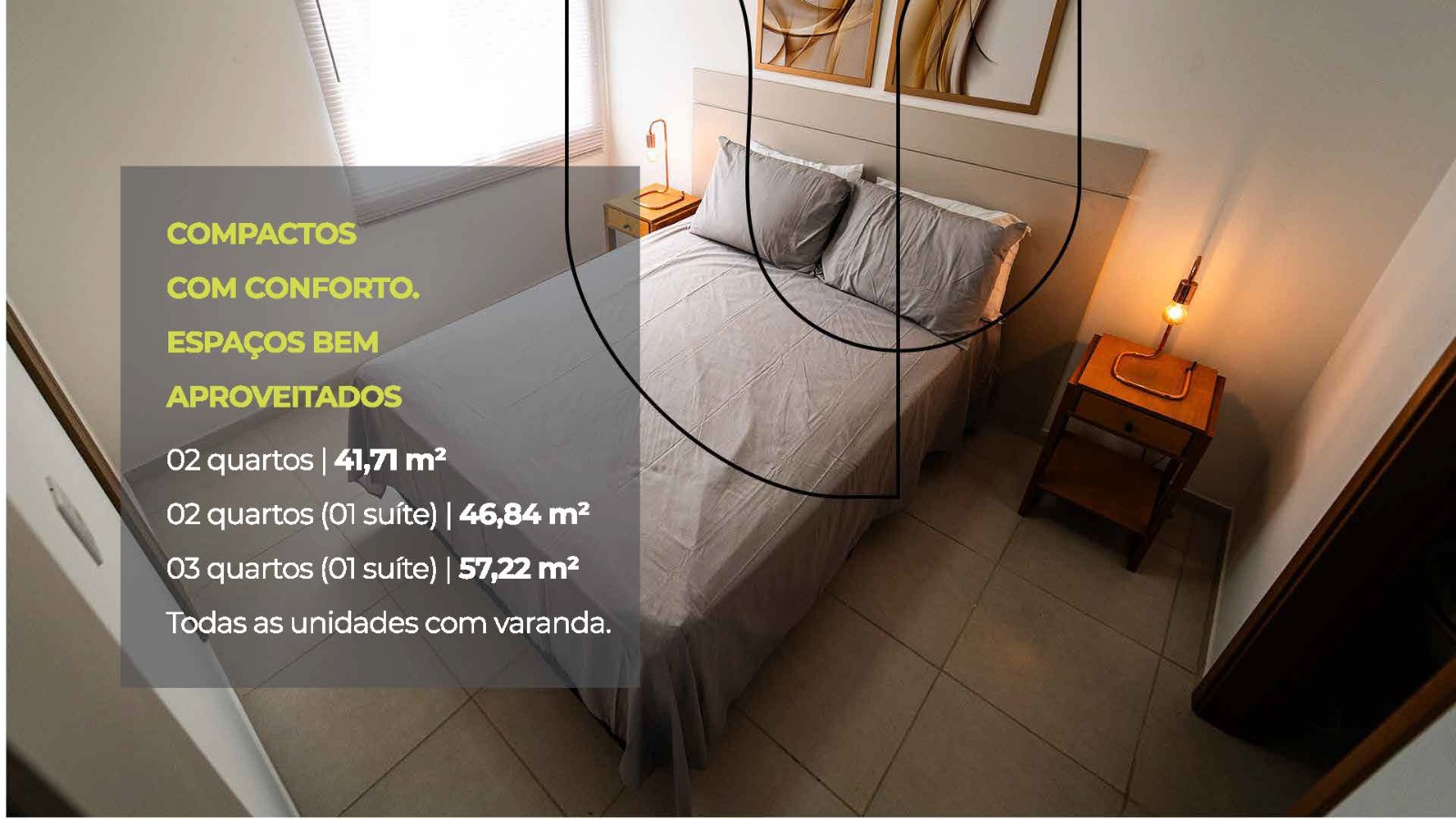 Apartamento à venda com 2 quartos, 46m² - Foto 1