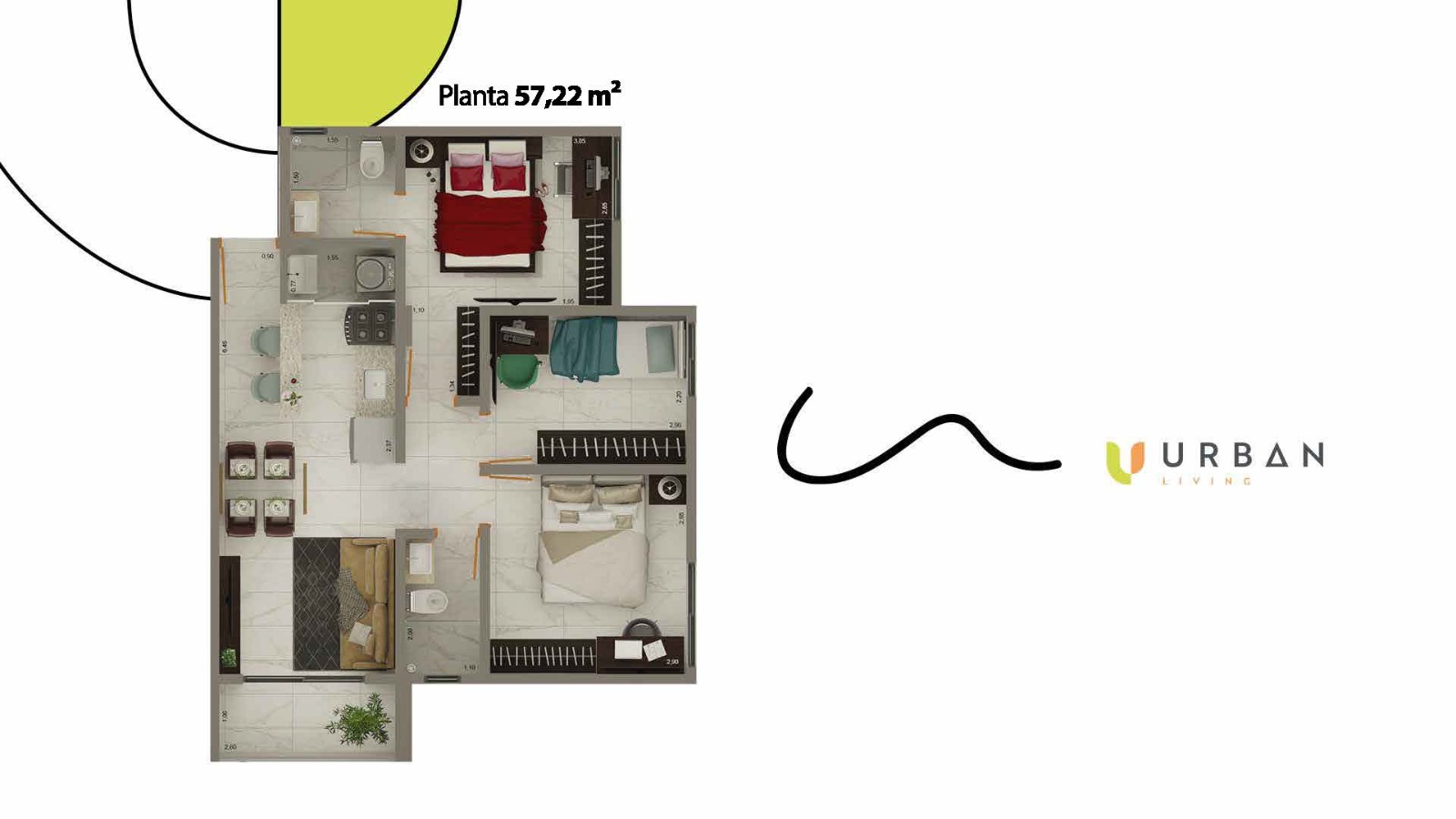 Apartamento à venda com 2 quartos, 46m² - Foto 72