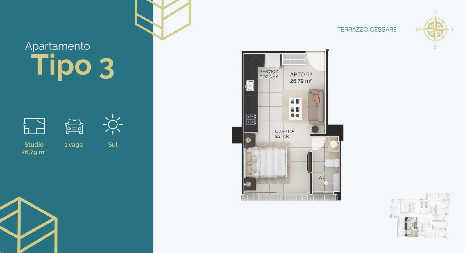Apartamento, 2 quartos, 47 m² - Foto 21