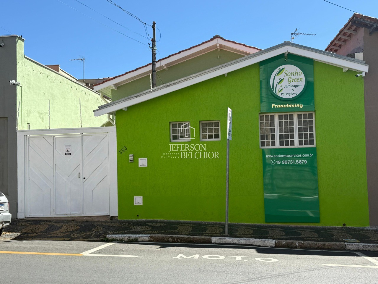 Casa comercial em mogi mirim - sp, centro