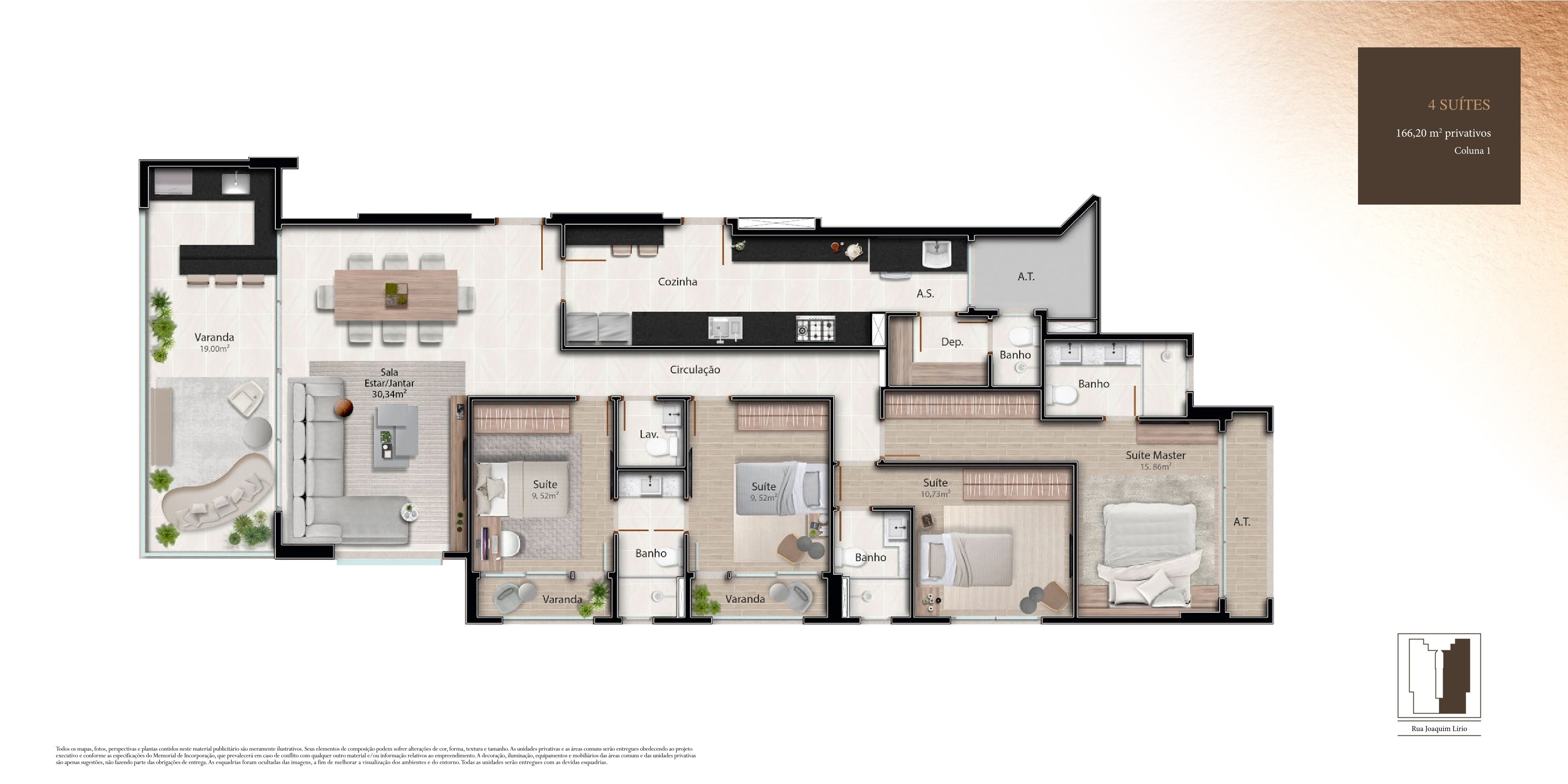Apartamento, 4 quartos, 166 m² - Foto 22