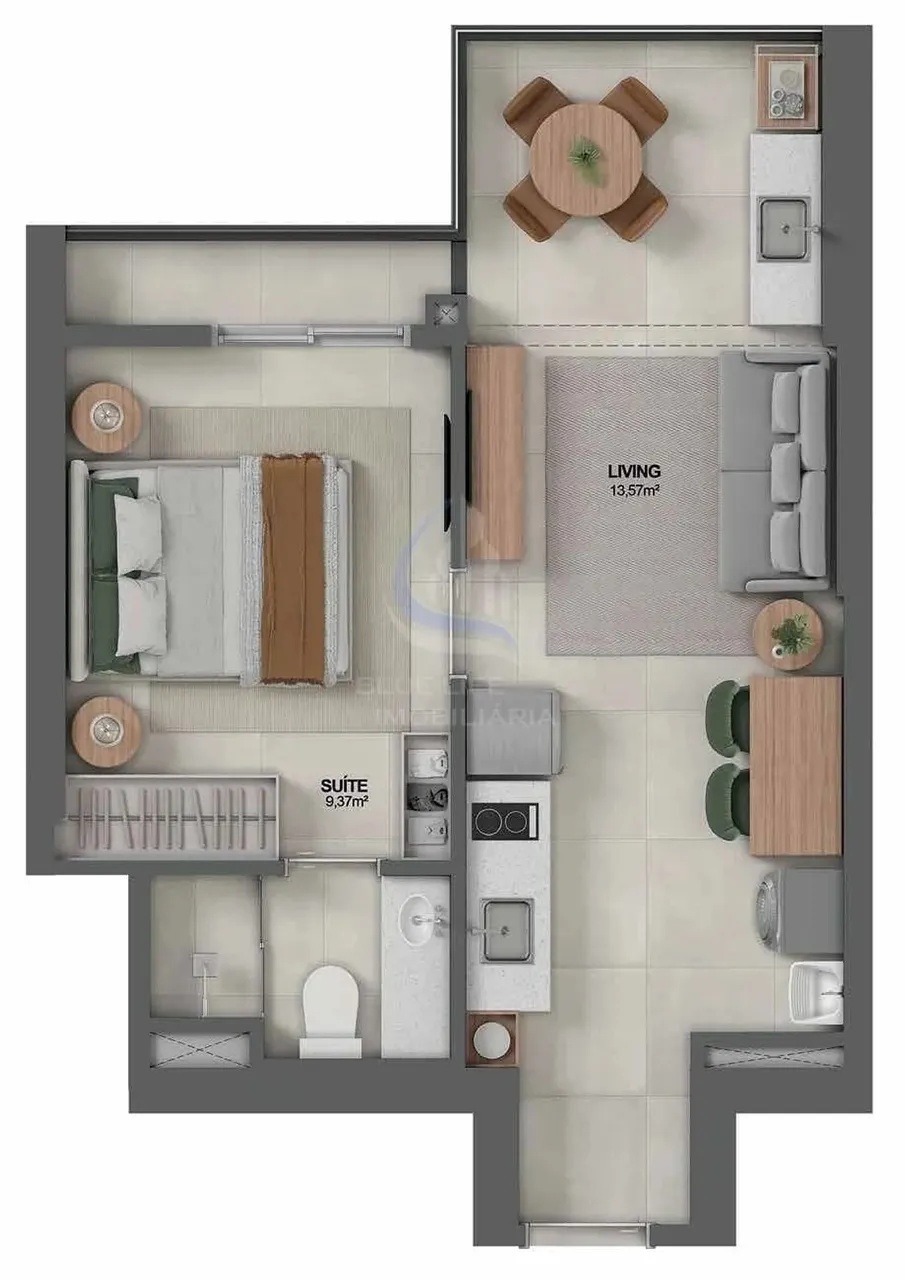 Apartamento, 1 quarto, 39 m² - Foto 16