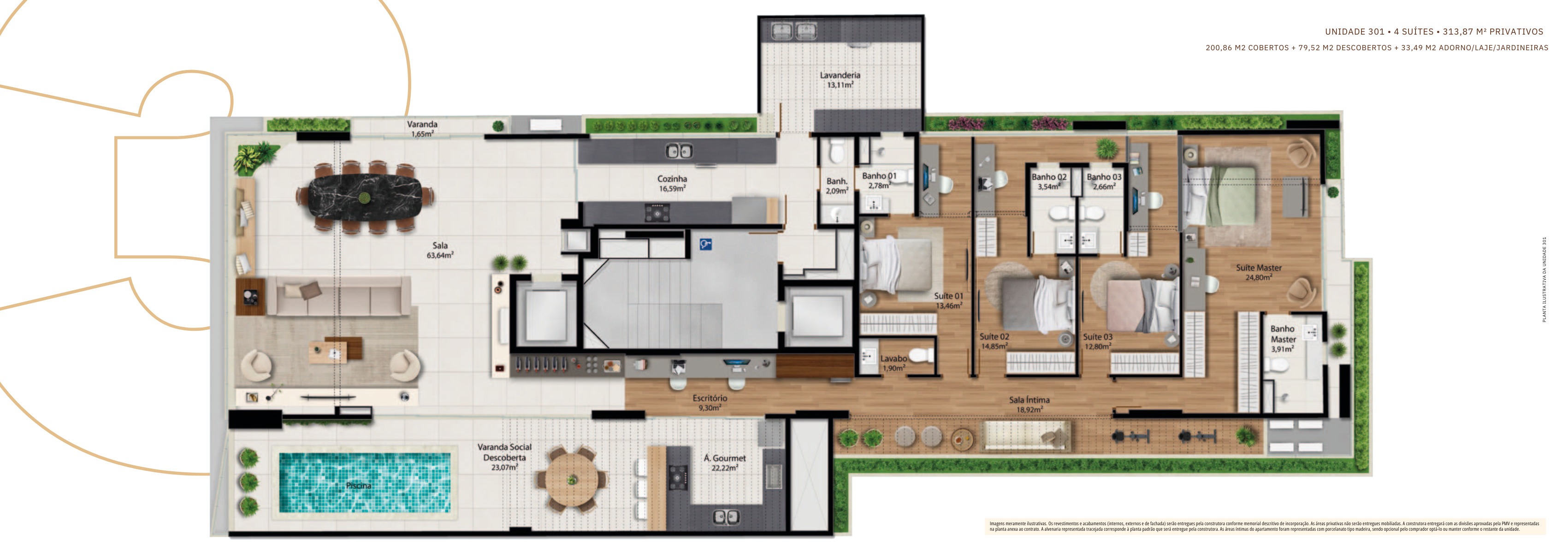 Apartamento, 4 quartos, 239 m² - Foto 17