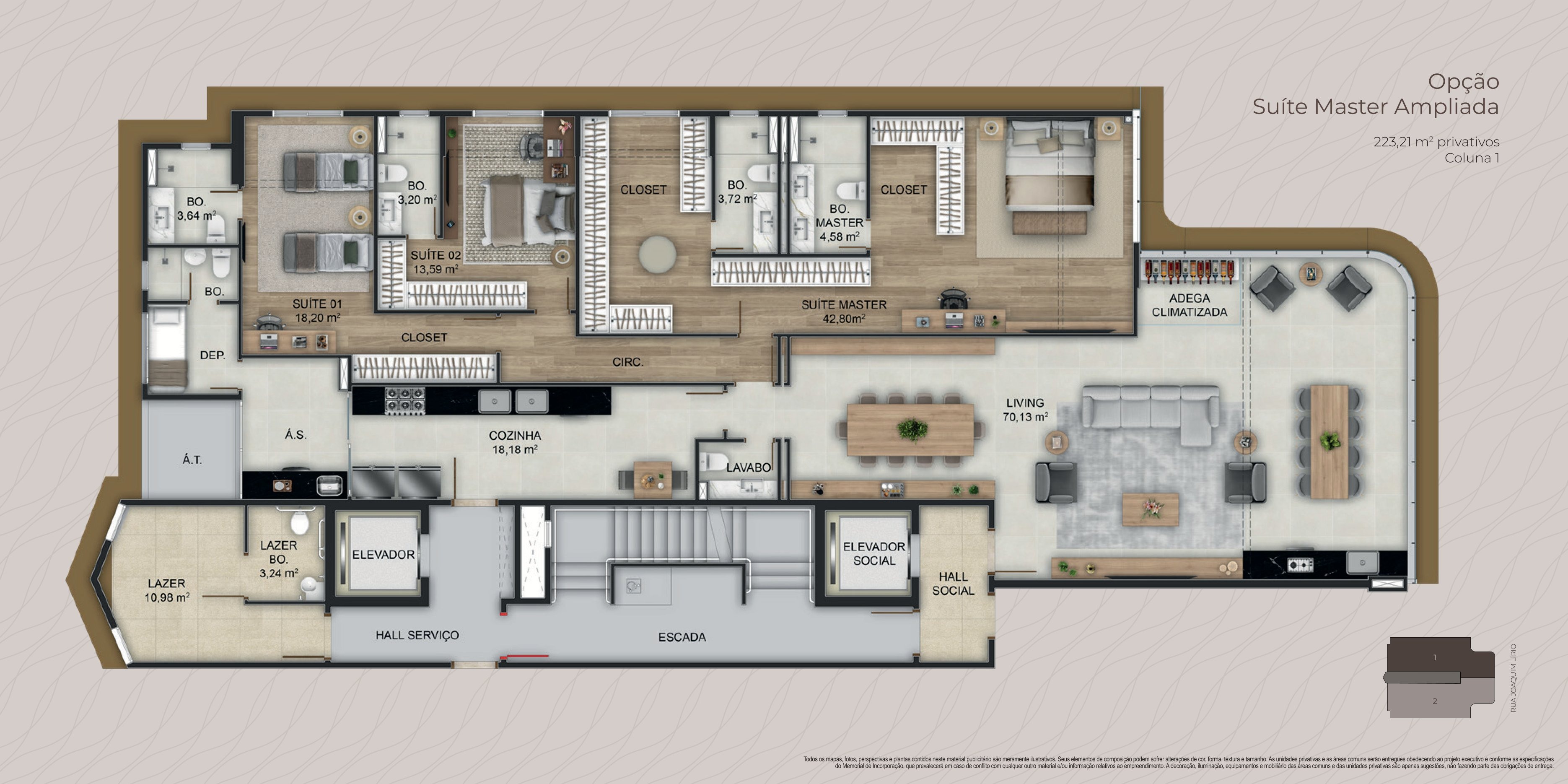 Apartamento, 4 quartos, 223 m² - Foto 33