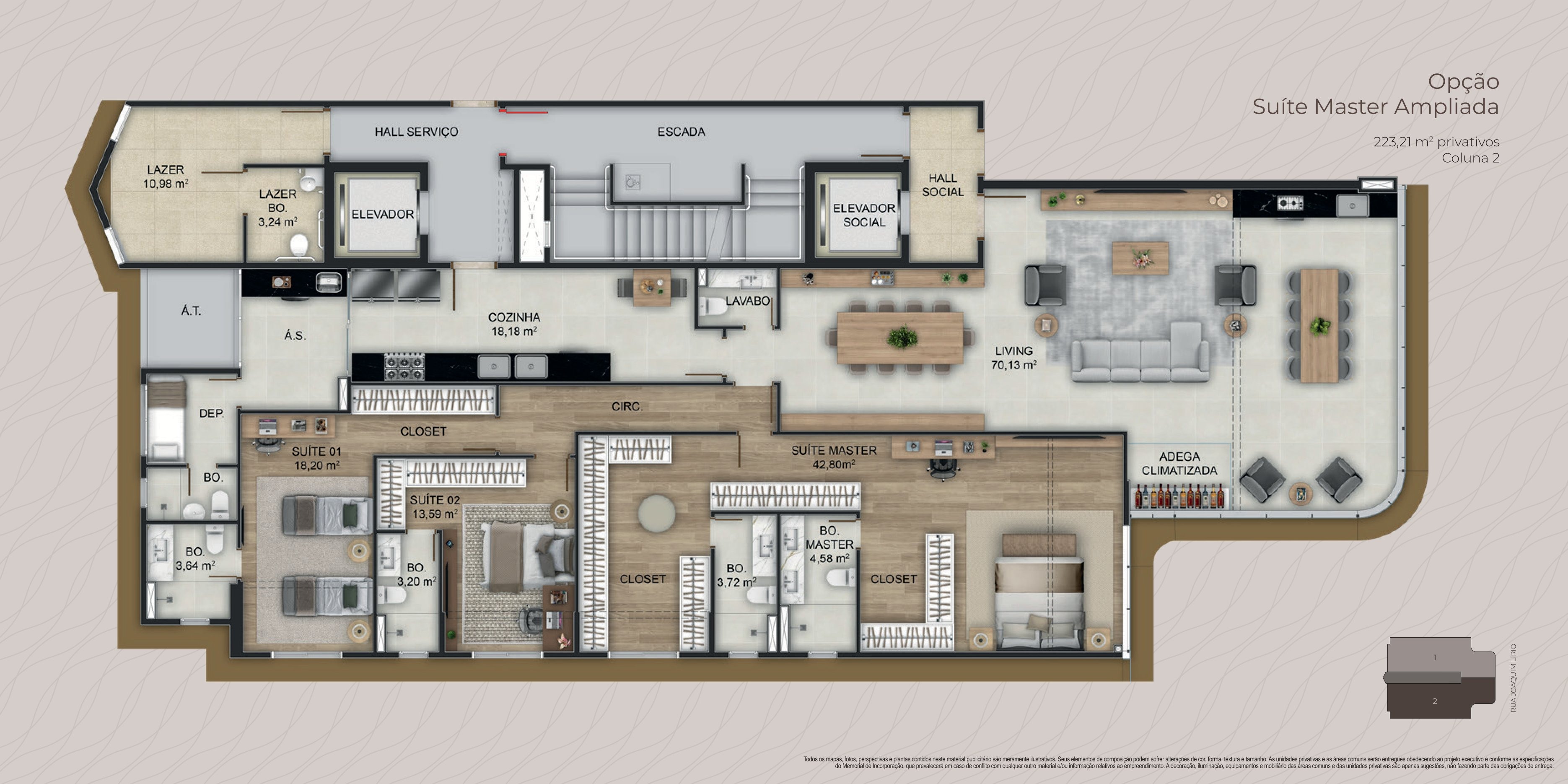 Apartamento, 4 quartos, 223 m² - Foto 34