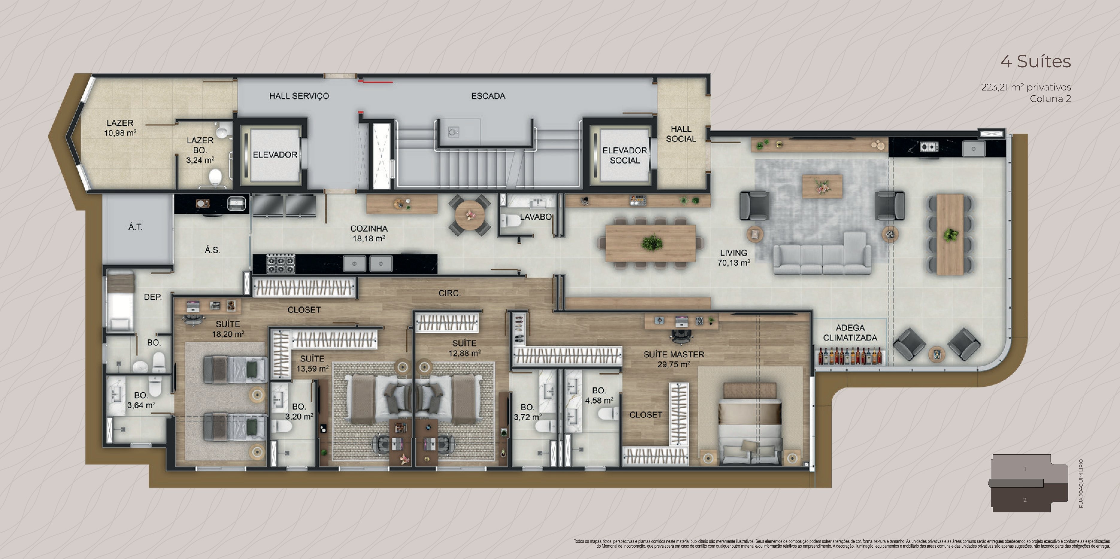 Apartamento, 4 quartos, 223 m² - Foto 31