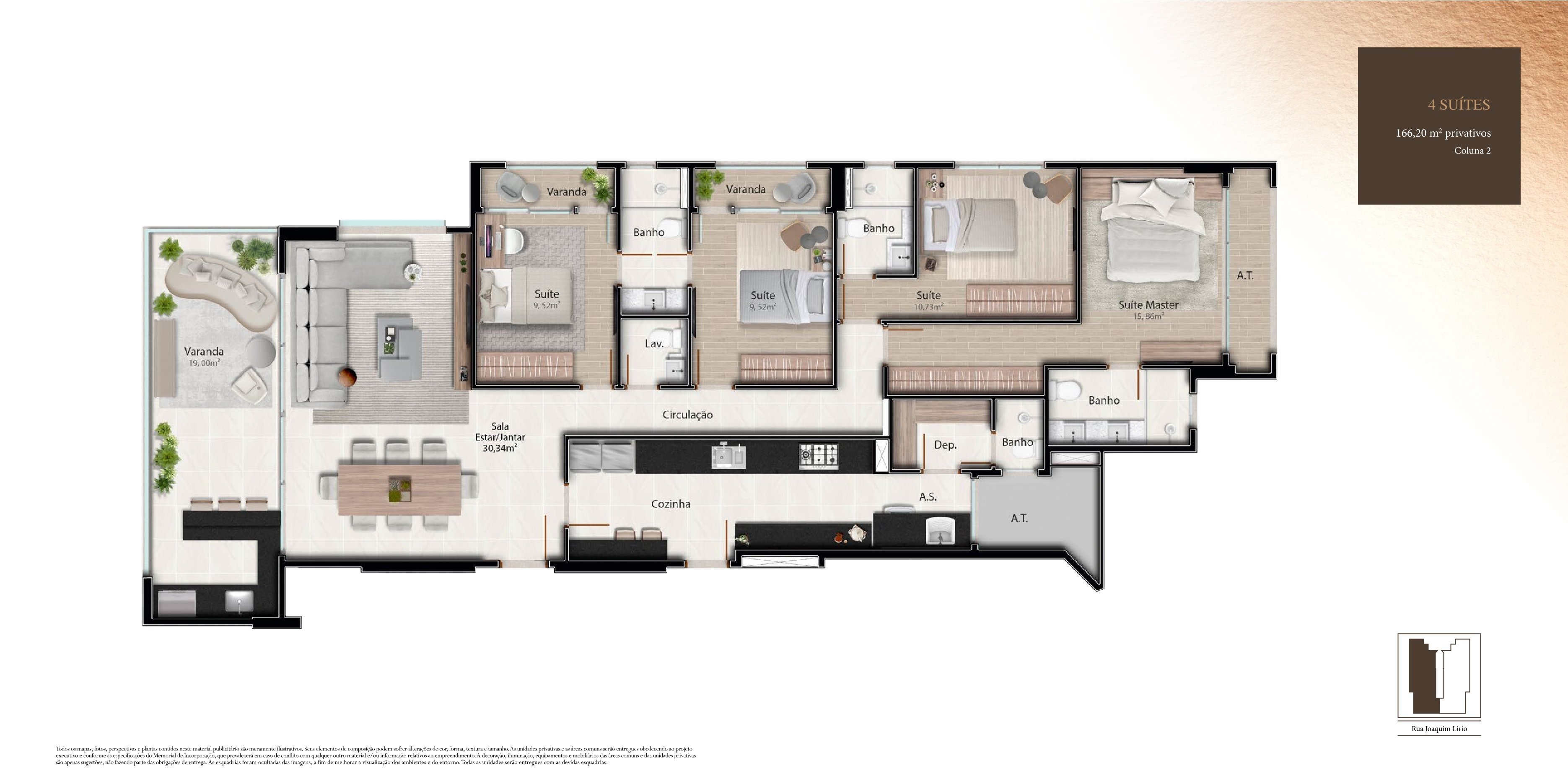 Apartamento, 4 quartos, 166 m² - Foto 23
