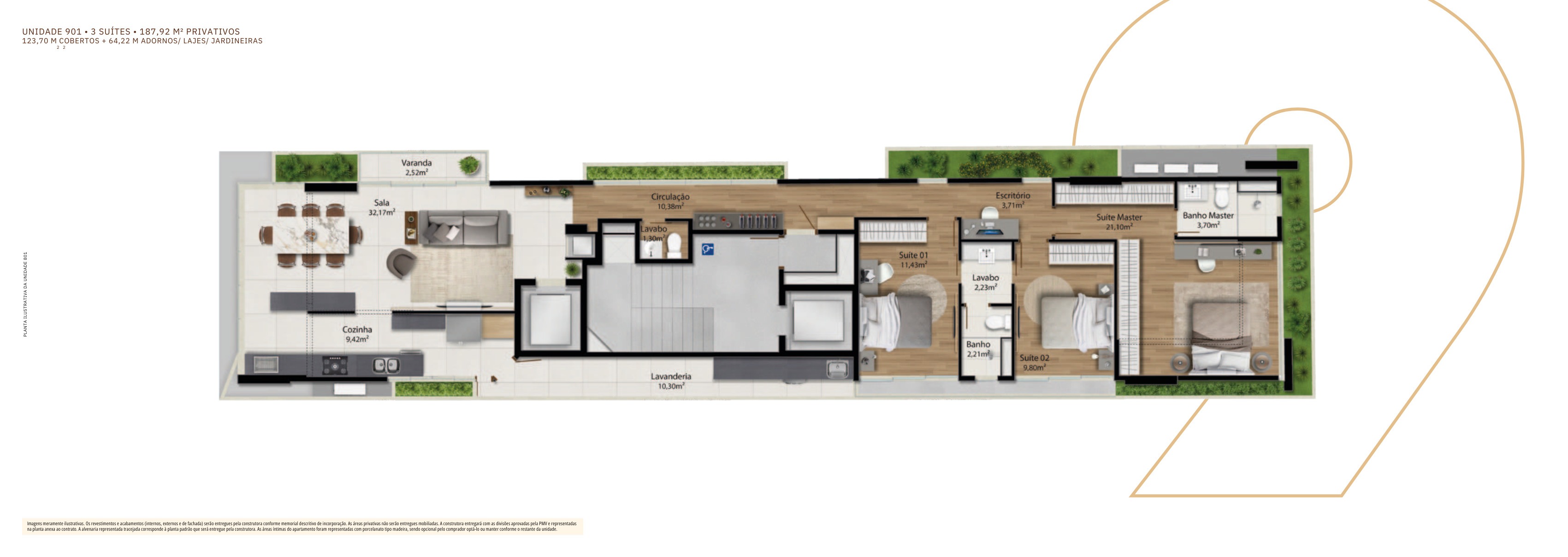 Apartamento, 4 quartos, 239 m² - Foto 19