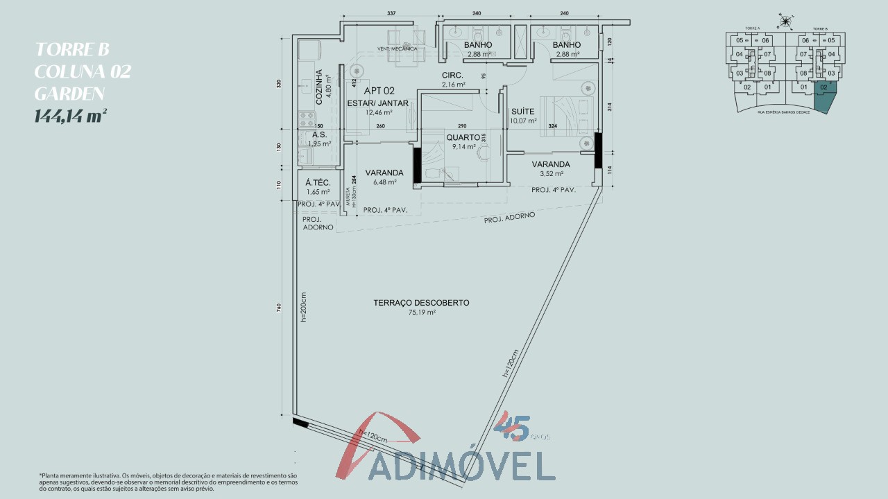 Apartamento, 2 quartos, 59 m² - Foto 51