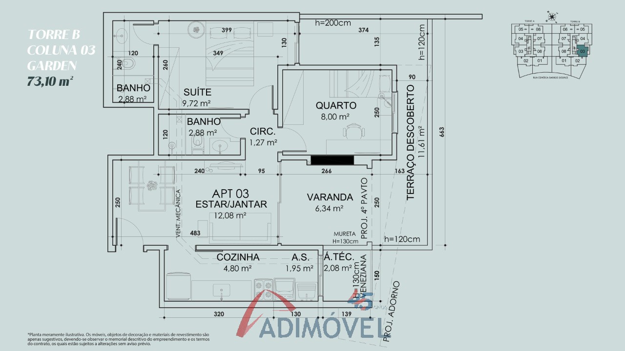 Apartamento, 2 quartos, 59 m² - Foto 52