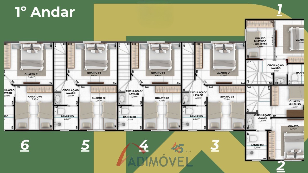 Casa, 2 quartos, 53 m² - Foto 4