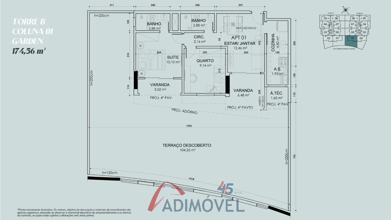 Apartamento, 2 quartos, 59 m² - Foto 50