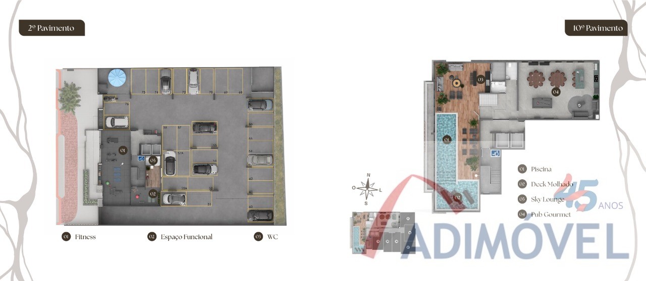 Apartamento, 2 quartos, 54 m² - Foto 14