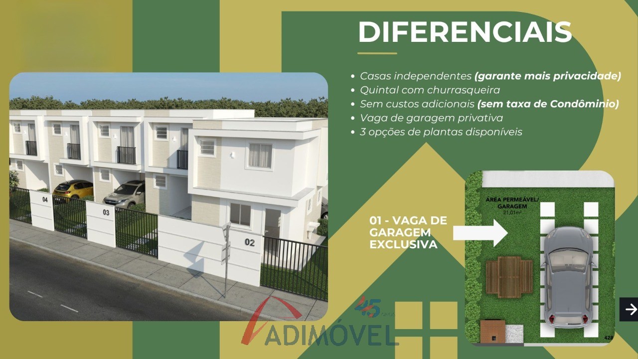 Casa, 2 quartos, 53 m² - Foto 3