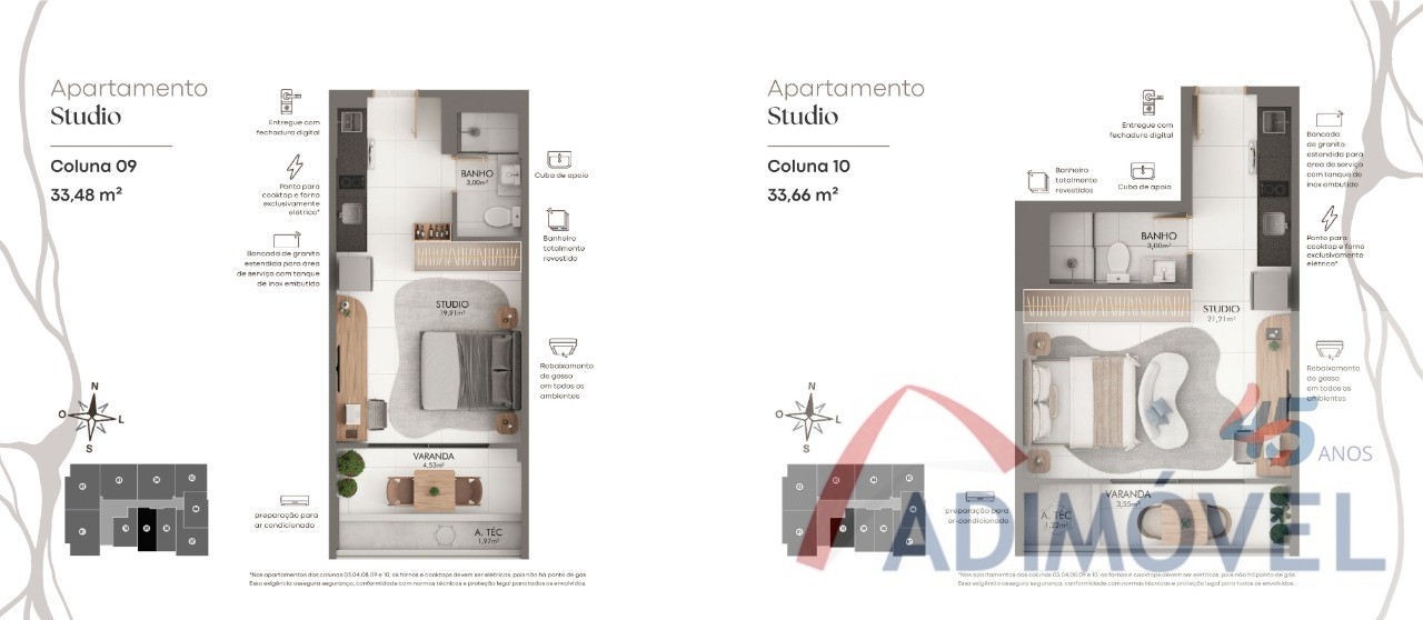 Apartamento, 2 quartos, 54 m² - Foto 21