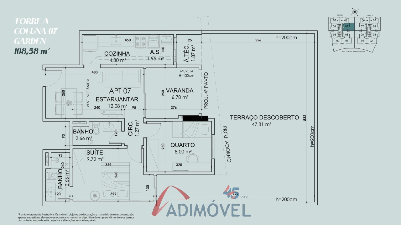 Apartamento, 2 quartos, 59 m² - Foto 48