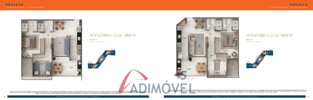 Apartamento, 2 quartos, 65 m² - Foto 13