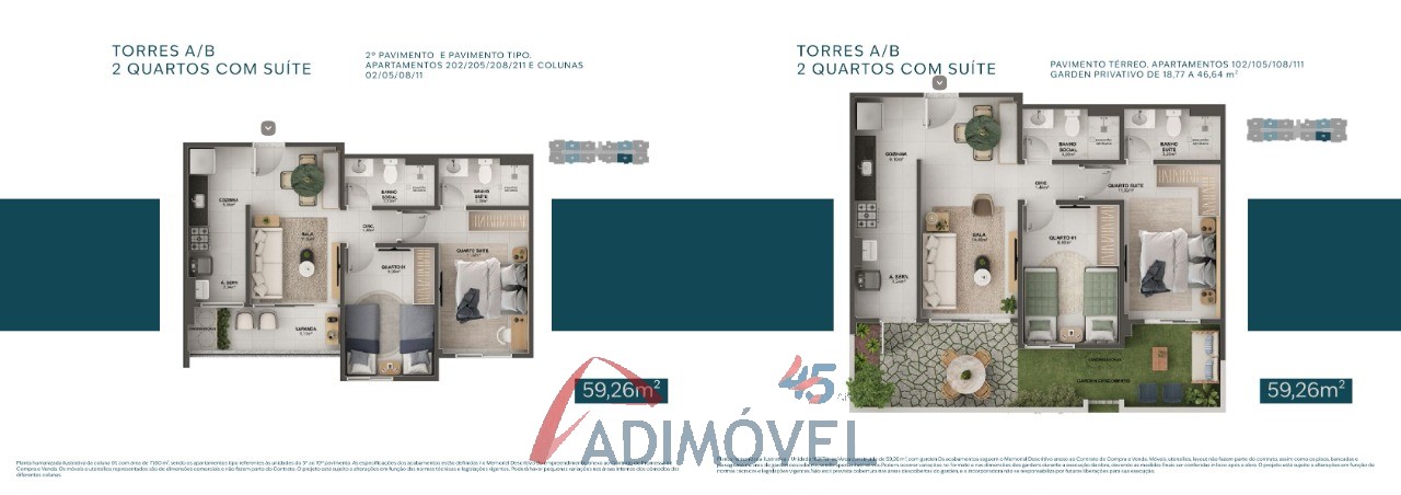 Apartamento, 2 quartos, 52 m² - Foto 25
