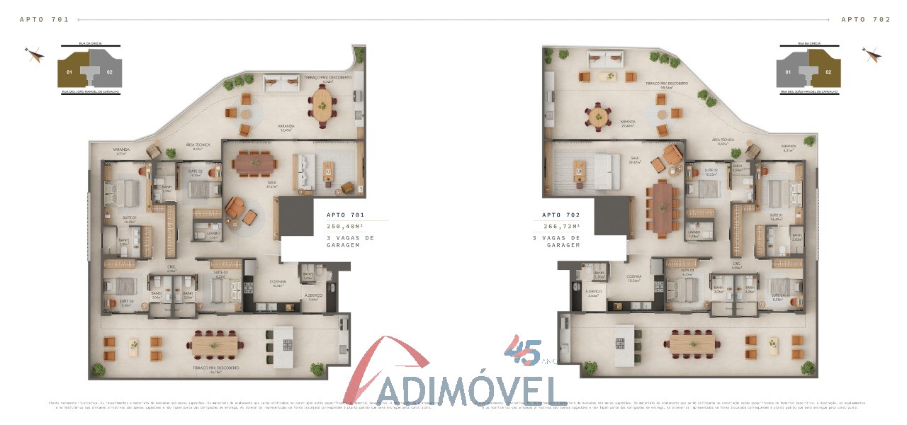 Apartamento, 4 quartos, 168 m² - Foto 47