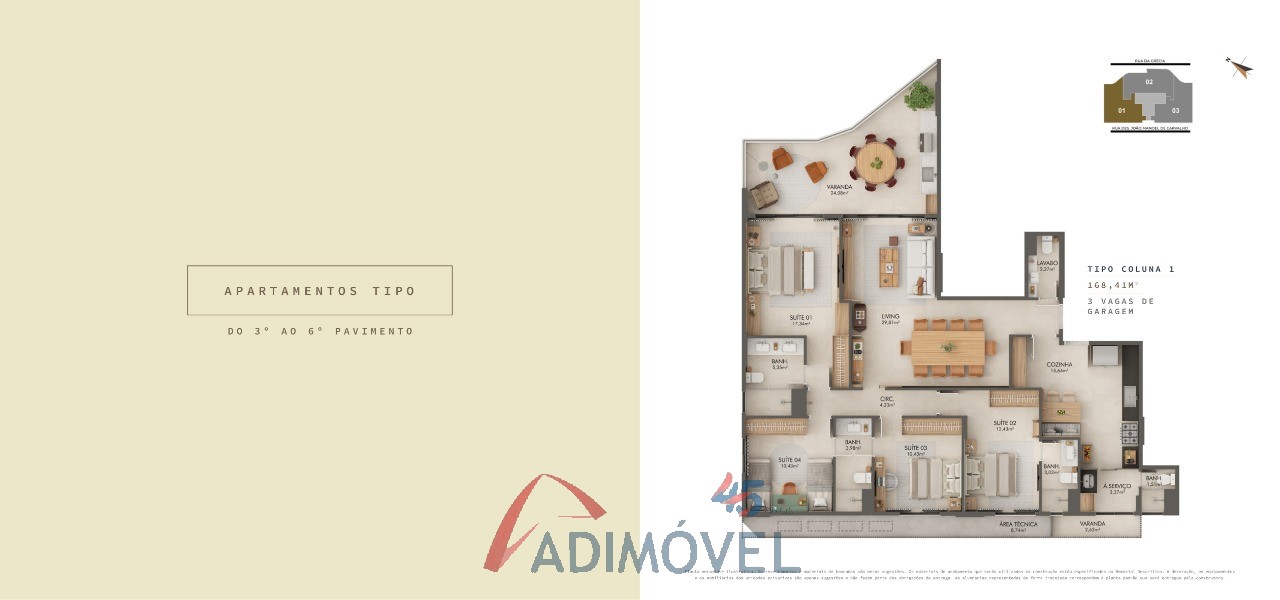 Apartamento, 4 quartos, 275 m² - Foto 44
