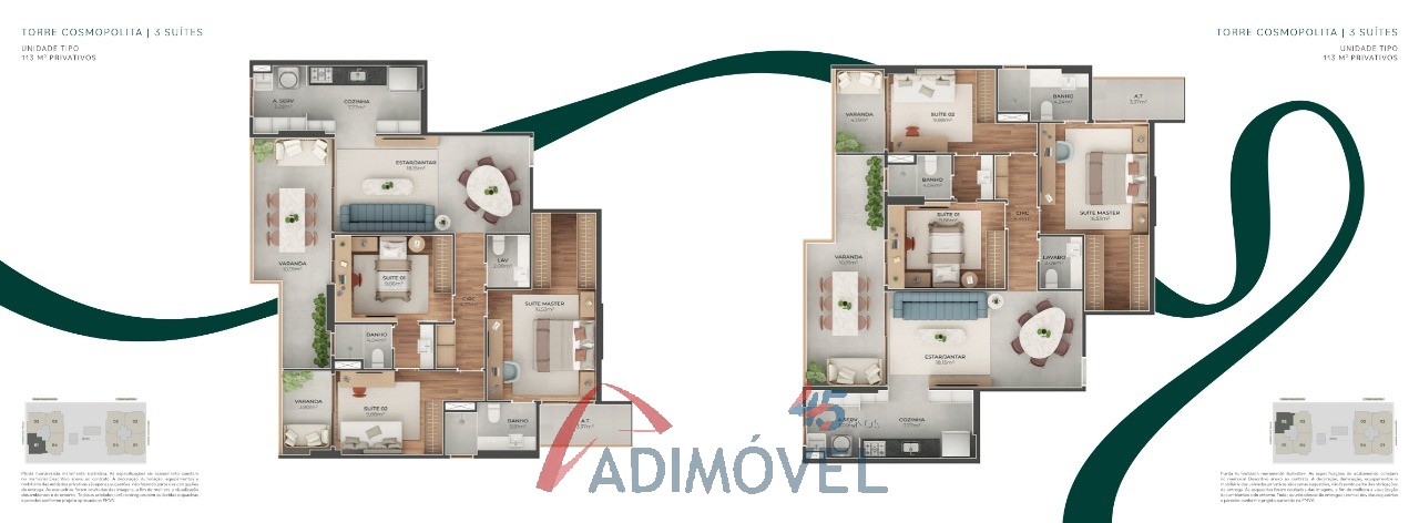 Apartamento, 3 quartos, 117 m² - Foto 24