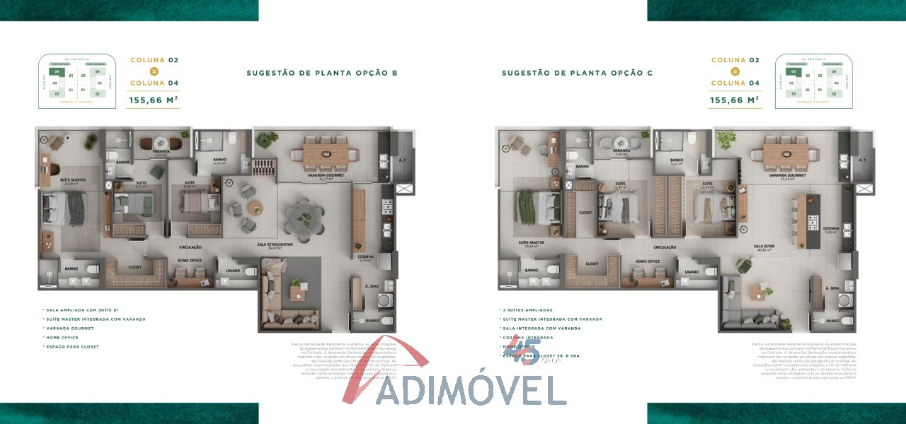 Apartamento, 4 quartos, 155 m² - Foto 24
