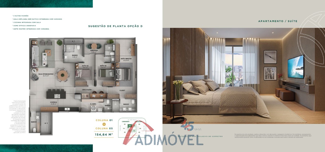 Apartamento, 4 quartos, 154 m² - Foto 22