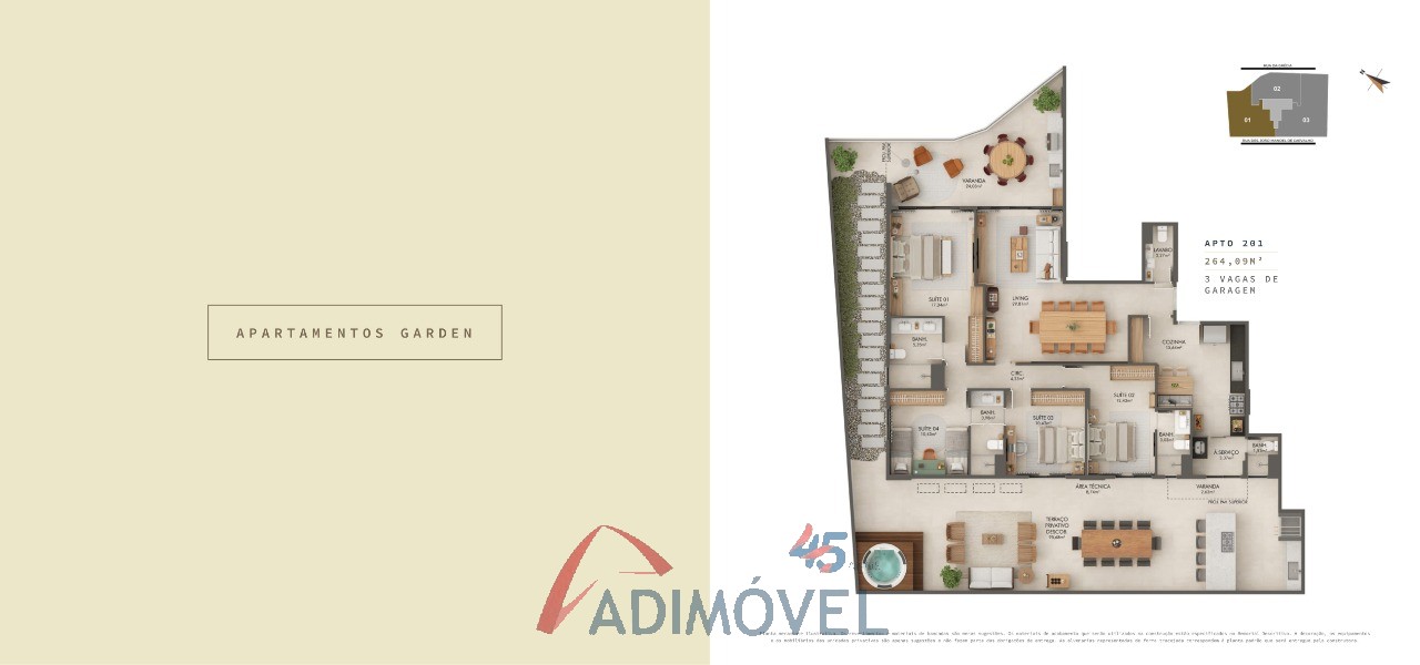 Apartamento, 4 quartos, 168 m² - Foto 42